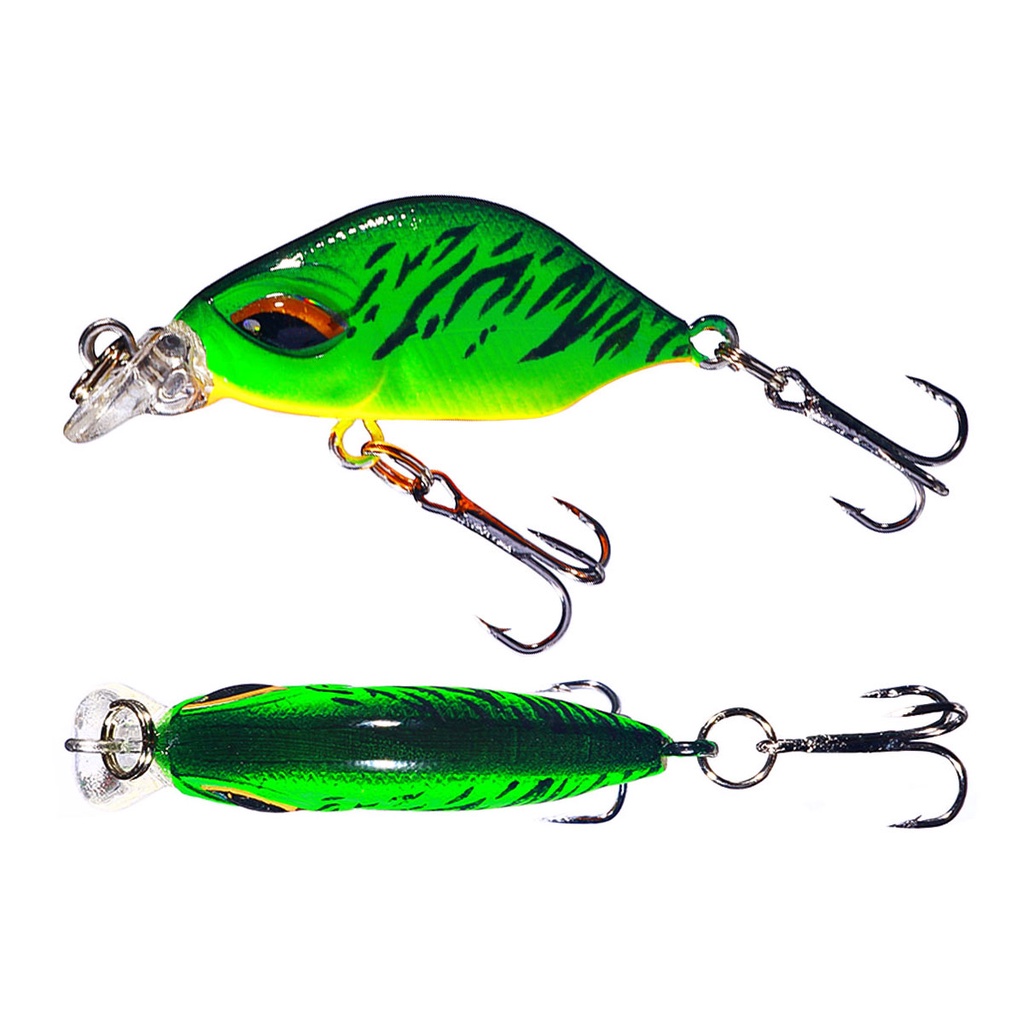 Hengjia 1pc New Umpan Pancing Full Swiming Layer Fishing Lure Sinking Minnow Hardlure Bentuk Ikan Kecil Bahan Plastik 3.8cm 3.3g Small Bait Tackle