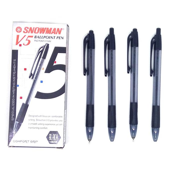 

%$%$%$%$] Bolpoin/ Pulpen Snowman V-5/pack 12pcs