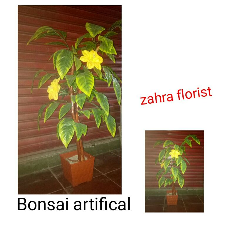 Bonsai artifical/Bunga palsu sudut