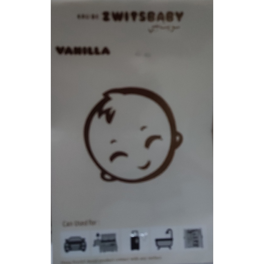 RUANGAN / PARFUM MOBIL MEWAH ZWITSBABY VANILLA