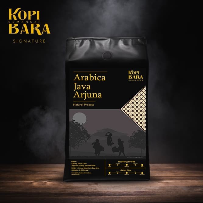 

FREE GRATIS ONGKIR COD Kopi Arabica Java Arjuna 200 gr - Kopi Bara