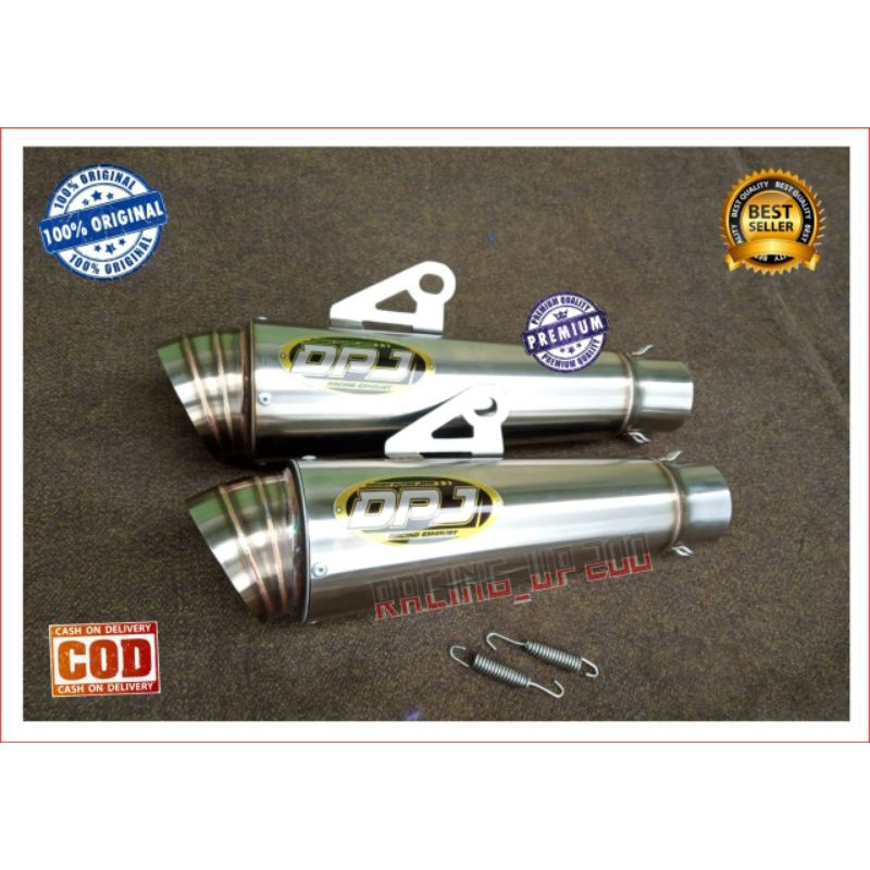 knalpot DPJ sarangan full, 1/4, sarteng Original