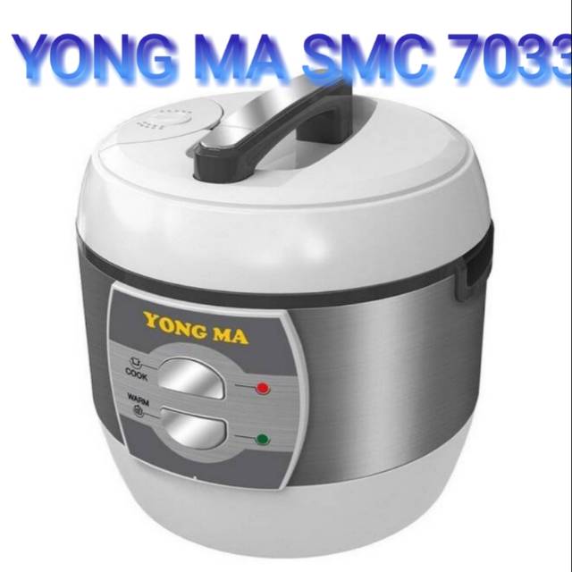 YONG MA SMC 7033 Magic Com [2 L] Dijamin 100% ORI