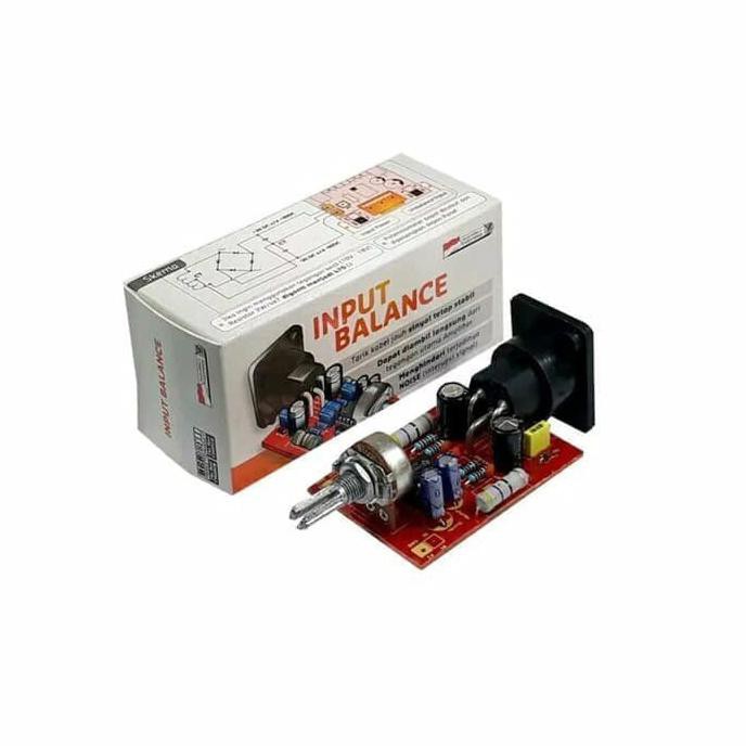 Input Balance BELL Kit Rangkaian Tone Audio Balance Input Power sincer02 Kualitas Baik