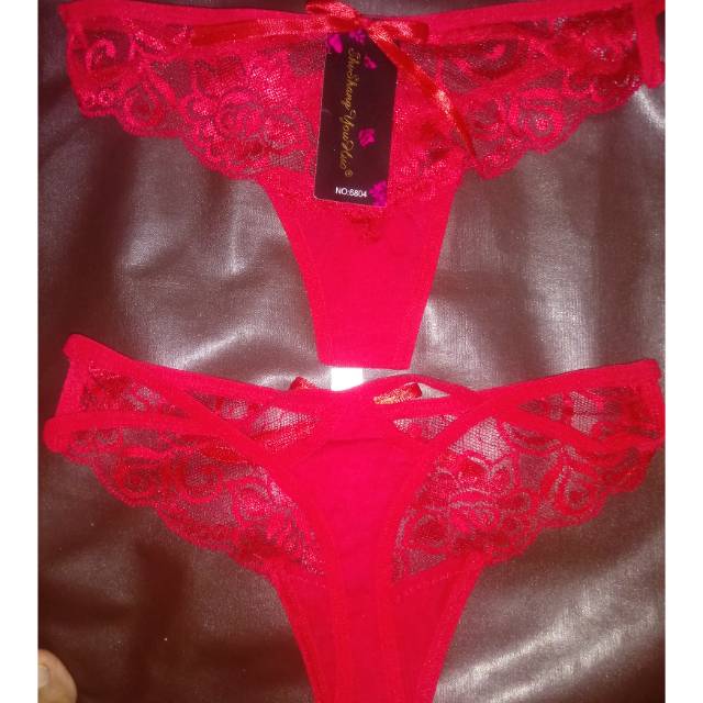 GSTRING. MODEL TALI BELAKANG TRANSPARAN