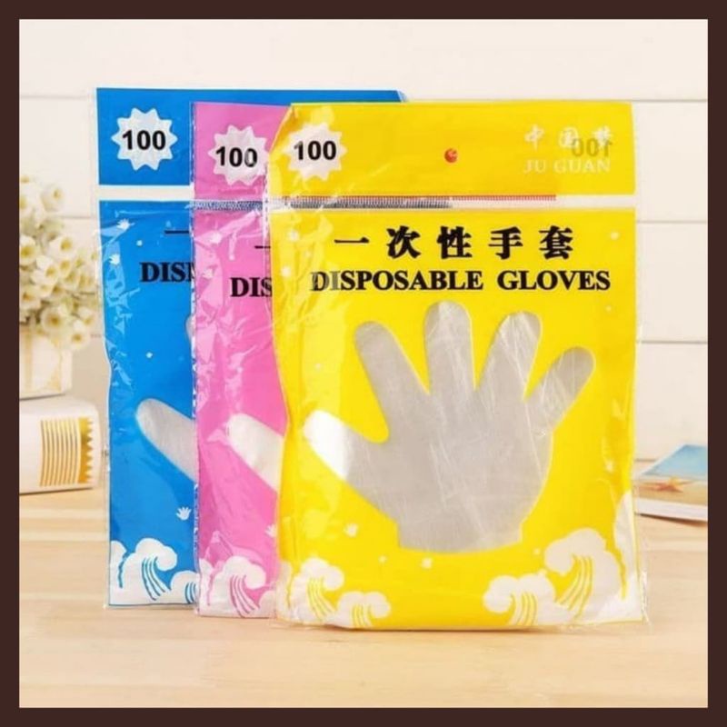 Sarung Tangan Plastik Disposable Plastic Gloves