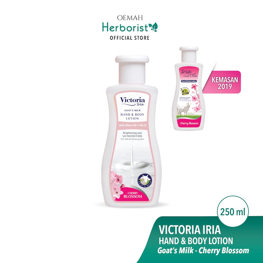 Victoria Iria Goat's Milk Hand and Body Lotion Cherry Blossom 250ml
