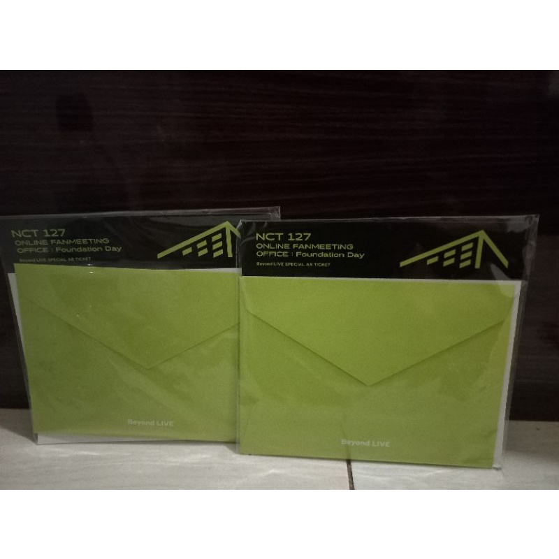 AR ticket nct 127 online fanmeeting