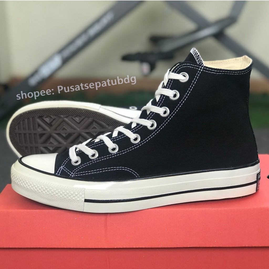 Converse 70s High Egret Black White