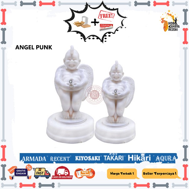 mainan aquarium/hiasan aquarium (angel punk)