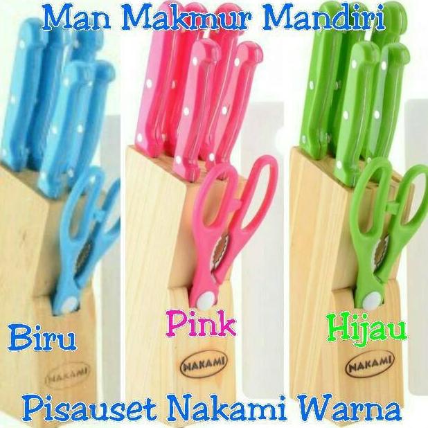 

Al81Z06 Pisau Set Nakami Warna Grosiranxixi