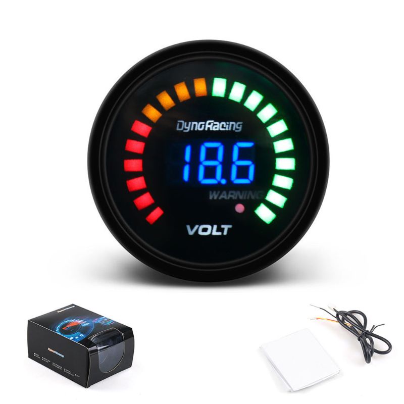 Btsg 52mm Car Auto Triple Gauge 8-16V Voltmeter Meter Pengukur Tekanan Minyak Temp Air