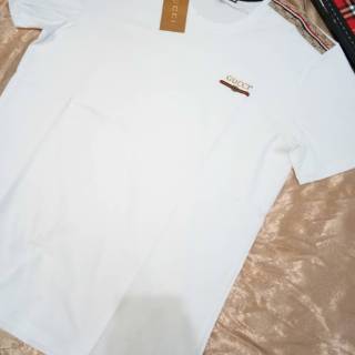 TSHIRT GUCCI  SMALL LOGO KAOS  BRANDED BAJU PRIA IMPORT  