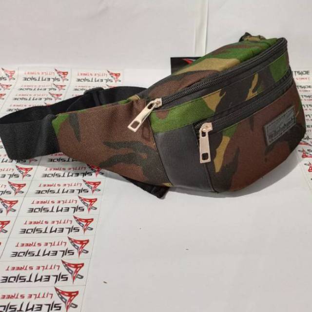 Waistbag Army / Tas Slempang /Tas Pinggang Wb Army Loreng kualitas Mantap Grosirtas Tu7uh Store Slingbagkonveksi Produktion