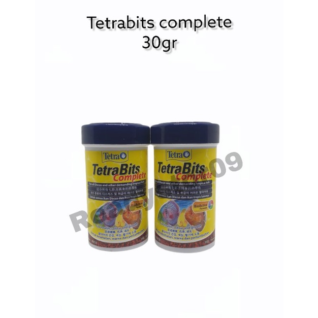 Tetra Bits Discus 30 gr / Tetrabits complete 30gr pelet guppy discus