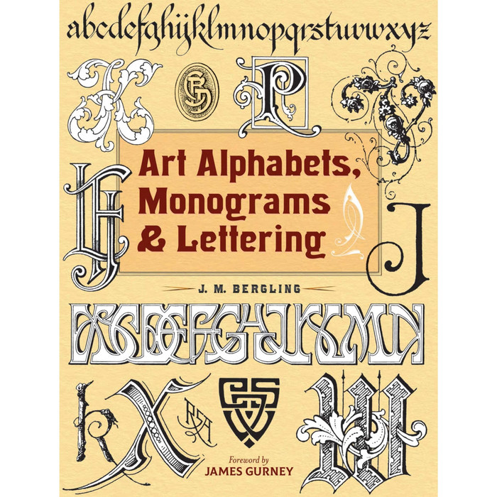 

Buku Cetak Art Alphabets, Monograms, and Lettering