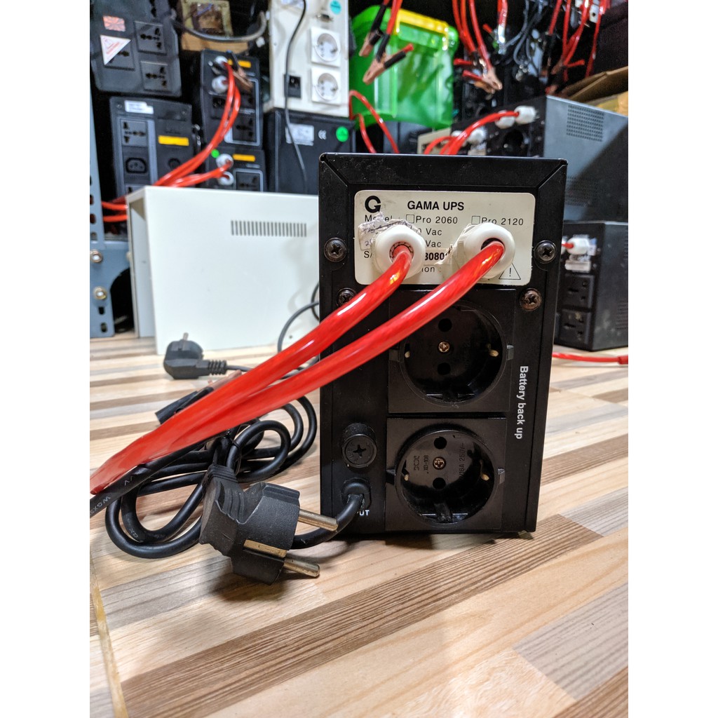 Ups Modif Modifikasi Aki External Gama 600va Garansi 1 Bulan