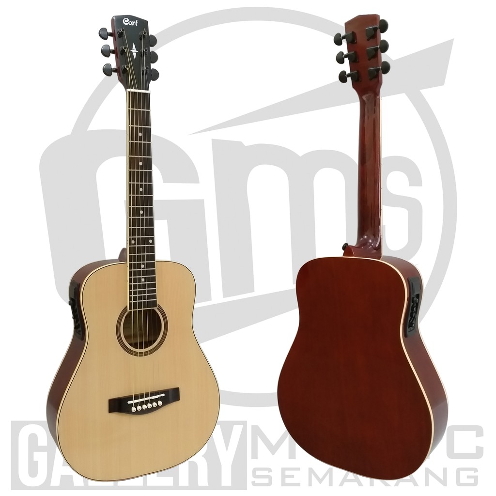 Gitar Akustik Elektrik ¾  Cort Custom Gitar 3/4 Cort Custom-3