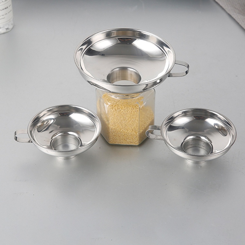 Btsg Corong Stainless Steel Diameter 3.6cm Untuk Toples Dapur