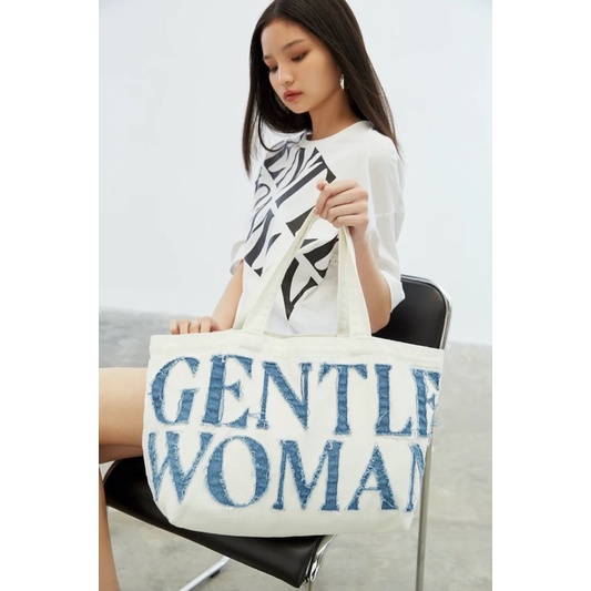GentleWoman Denim Tote bag | Tas Gentle Woman | Gentle Woman Totebag | GentleWoman | Tas GentleWoman