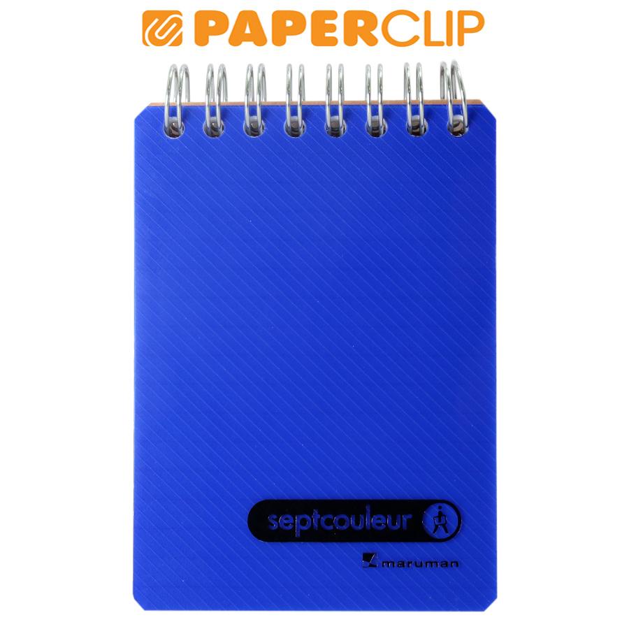 

NOTEBOOK A7 MARUMAN SEPTCOULEUR N578/B-72 BLUE
