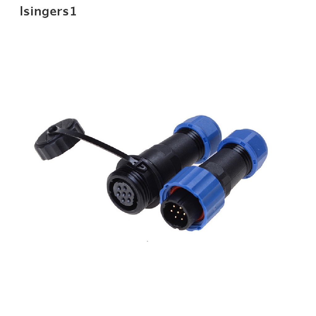 (lsingers1) Sp16 Konektor Kabel power Male Tahan Air IP68