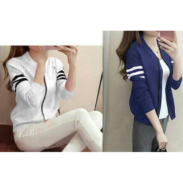 KUALITAS BAGUS F# BOMBER LINE JACKET KEKINIAN