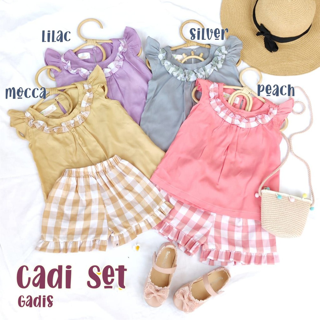 Afsheenastore Setelan Cadi Set By Little Aruma