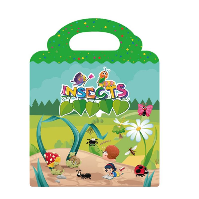

Reusable Sticker Book / Buku Stiker Insects Bisa Dilepas Tempel Lagi