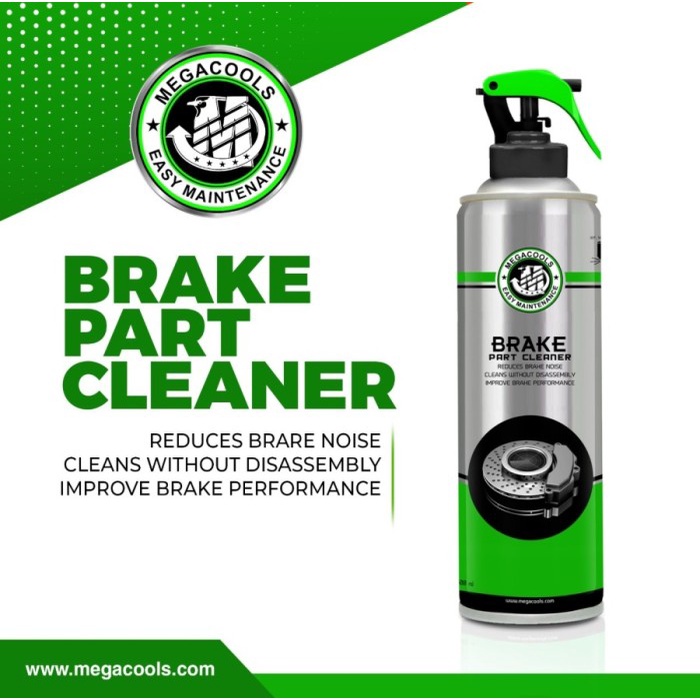 Megacools Brake Part Cleaner 500 ml Pembersih Rem Mobil Sepeda Motor