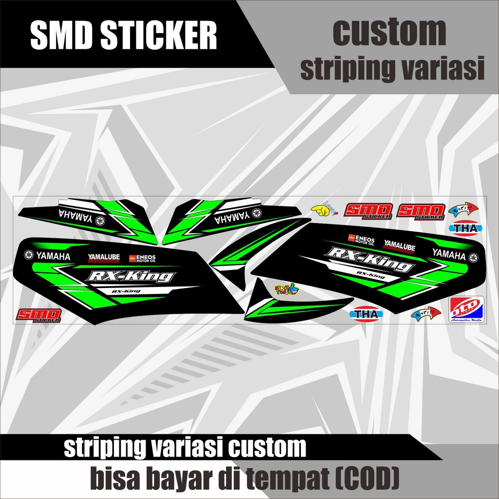 STRIPING VARIASI RX KING