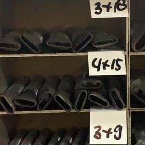 Plong Oval 4mm x 15mm - Punch Hole Leather Oval