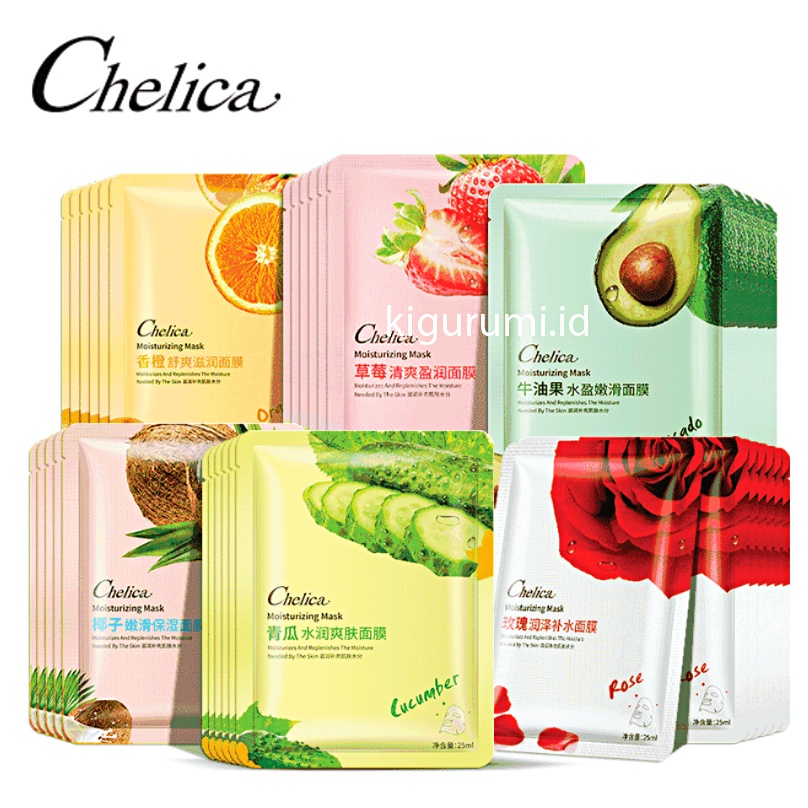 CHELICA Natural Sheet Mask Facial Masker Wajah EM029