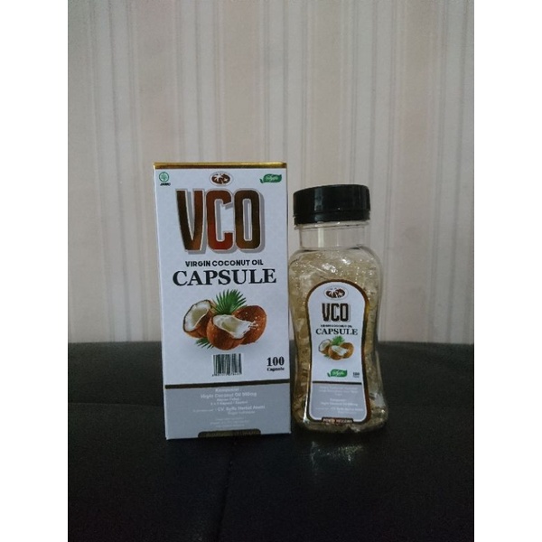 Syifa Virgin Coconut Oil VCO Minyak Kelapa Murni Kemasan Cair dan Kapsul isi 100