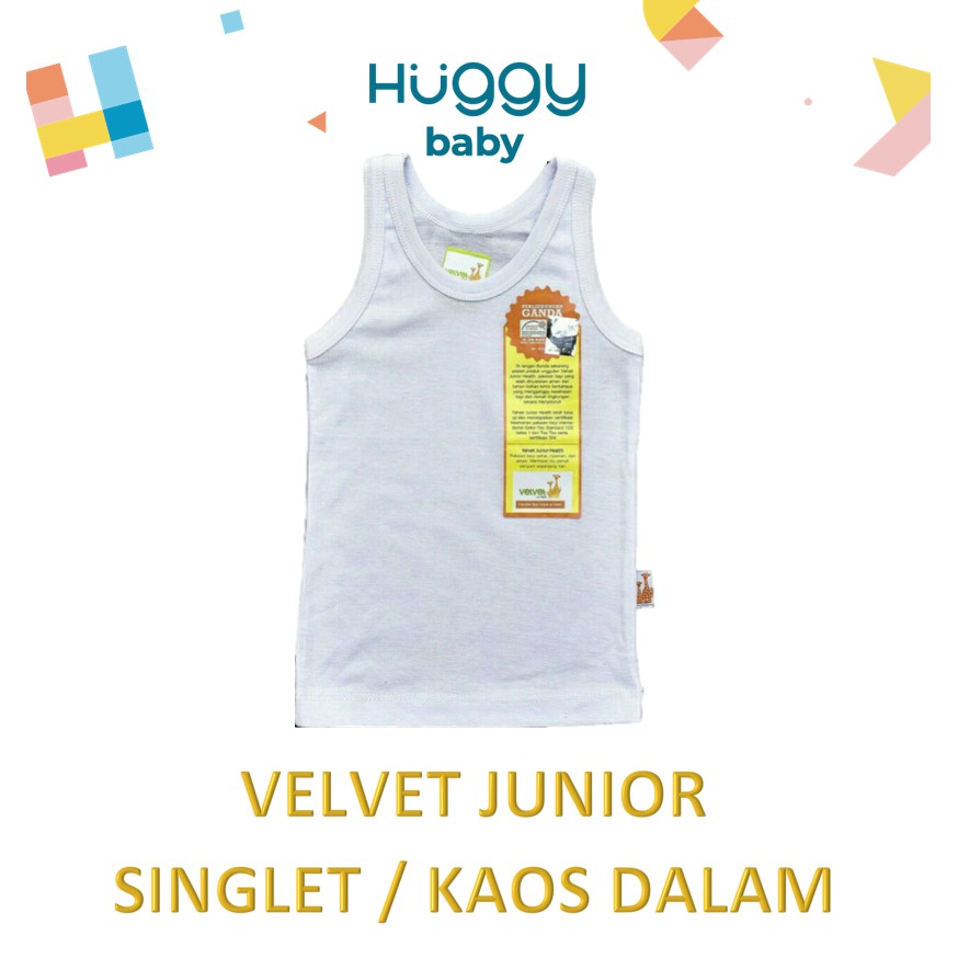 Velvet Junior Singlet Kaos Dalam Bayi SNI