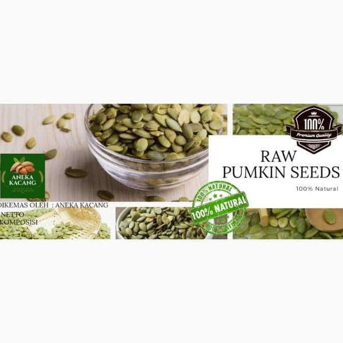 

Biji Labu Mentah 250Gr (Raw Pumkin Seeds) *