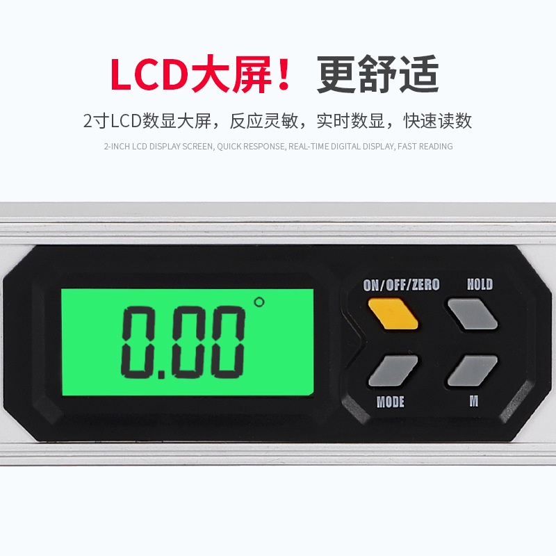 Digital Inclinometer Waterpass Digital Level 360 Degree 400mm Magnetic