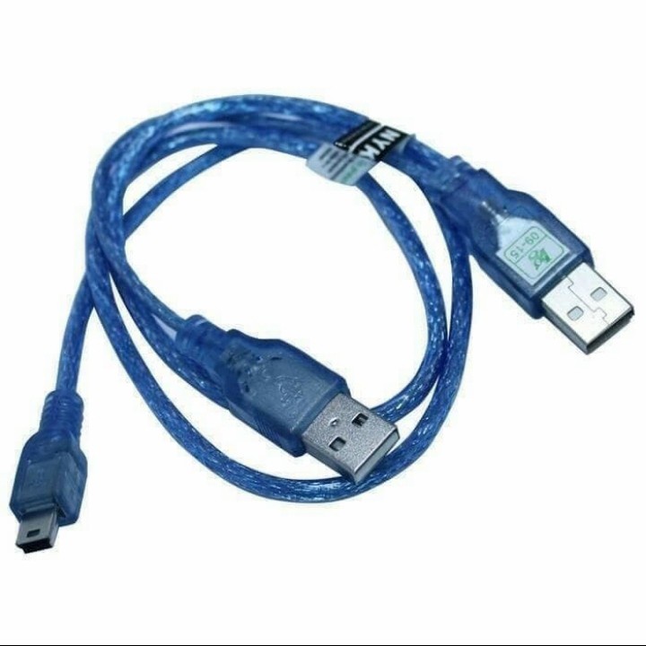 Kabel USB - mini USB 5pin cabang nyk kabel data EXTERNAL HDD USB 2.0