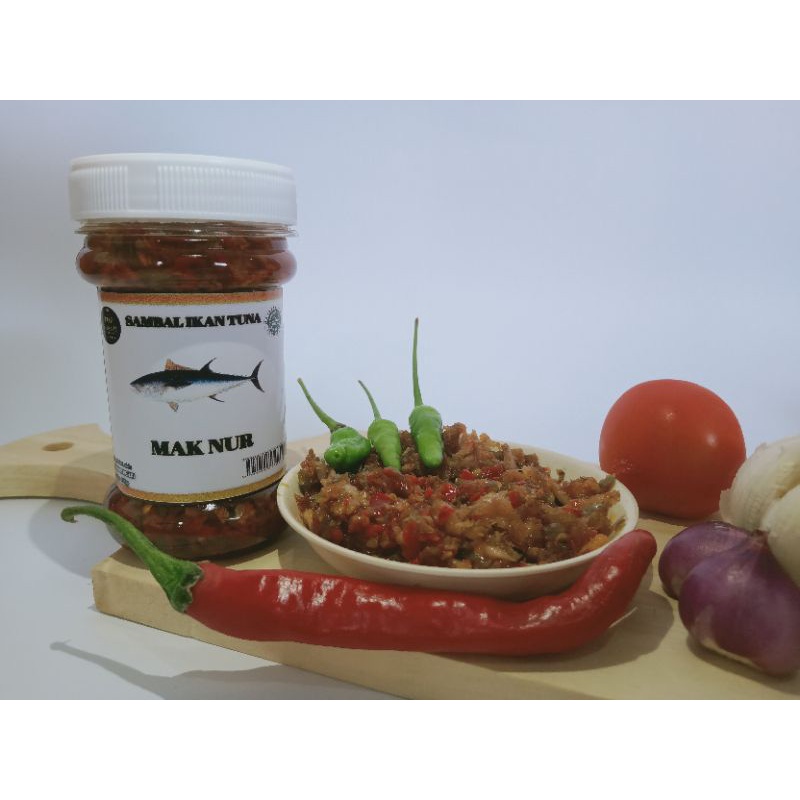

sambal mak nur/sambal tuna/sambal murah 150gr