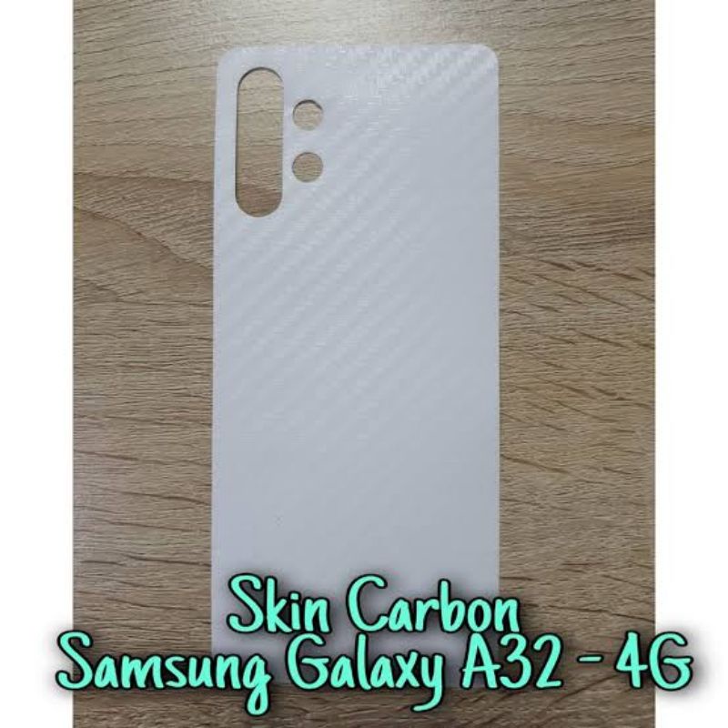 Garskin Skin Carbon/Stiker Hp Anti Jamur Samsung A21s/A52 5G/A72 5G Full Carbon