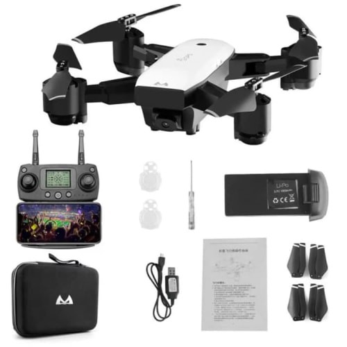 SMRC S20 6 Axles Gyro Mini GPS Drone With 5mp camera Wide Angle Camera - Model A