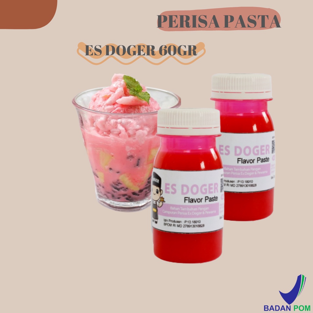 

⚡Cuci gudang⭐ PERISA PASTA MOHLER ES DOGER / PERISA UNTUK MINUMAN ES DOGER / PASTA MAKANAN BISA JUGA BUAT BAHAN KUE DAN PANGAN LAIN NYA / PERISA PEWARNA ES DOGER UNTUK MAKANAN MINUMAN DAN BAHAN KUE DIJAMIN BPOM DAN HALAL COCOK UNTUK DIJADIKAN BUKA PUASA