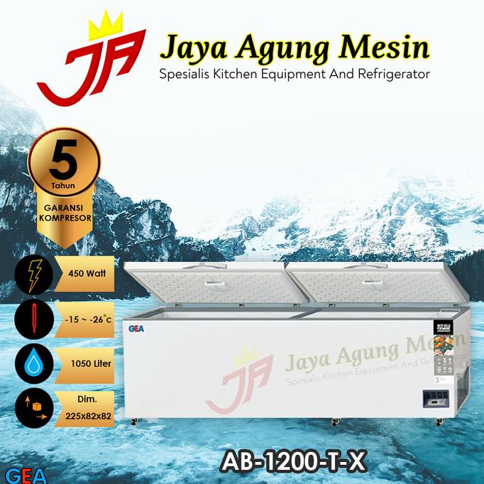Chest Freezer Gea AB-1200/ Freezer Box Gea AB-1200-Tx Ori
