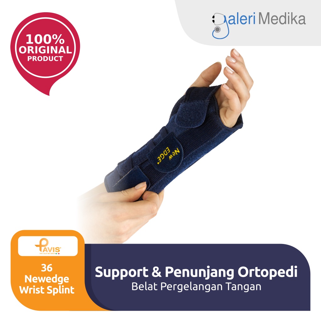 PAVIS 36 Newedge Wrist Splint - Alat Terapi Panas Pergelangan Tangan