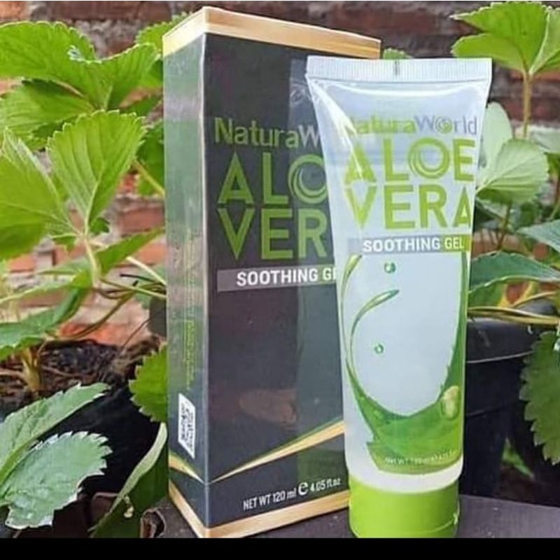 NATURA ALOE VERA SOOTING GEL || PAKET GLOWING 100% ASLI MEMBER NATURA WORLD