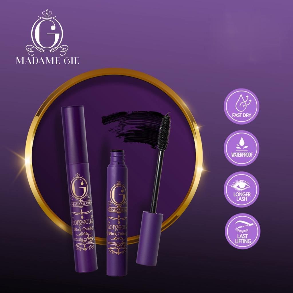(Termurah) Madame Gie Gorgeus Wink Celebs Beauty Long - MakeUp Maskara Waterproof