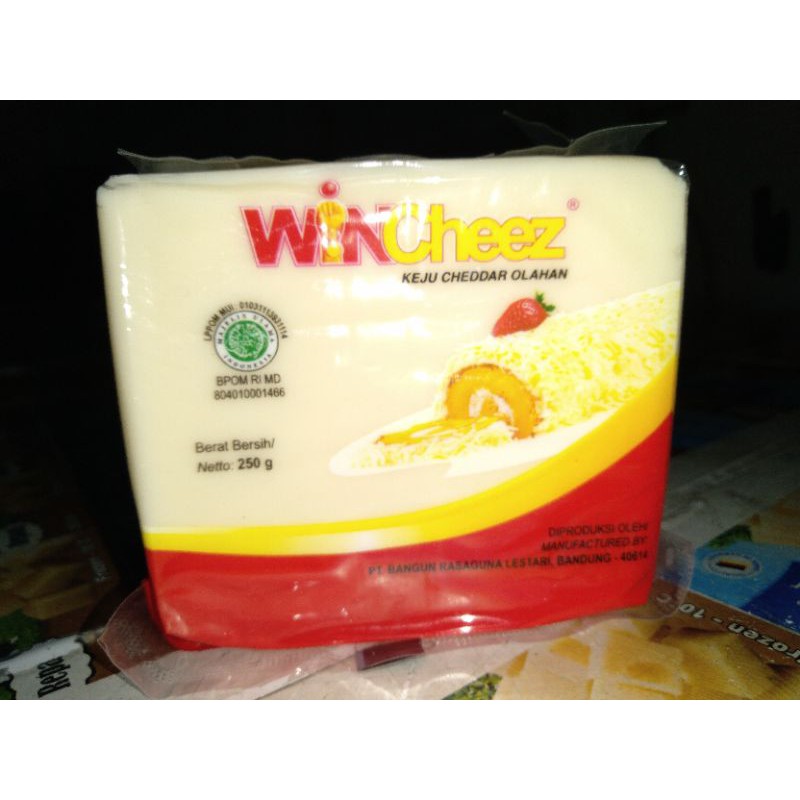 

keju cheddar wincheez 250 gr