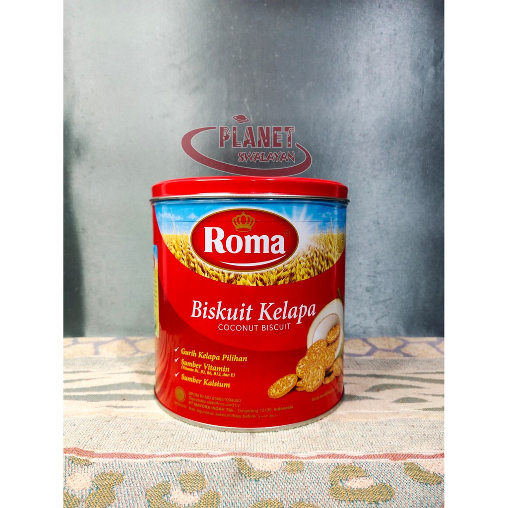 ROMA BISKUIT KELAPA KALENG