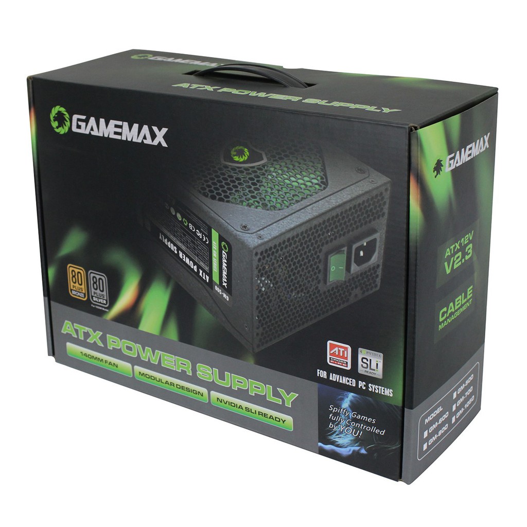 GAMEMAX PSU 600W GM-600