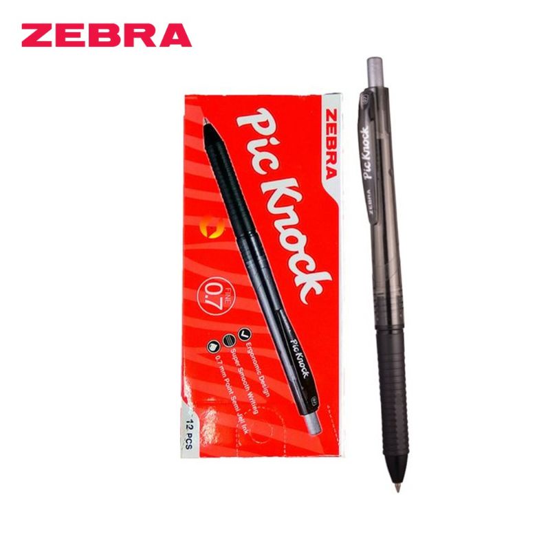 

Pulpen Zebra Pic Knock Clicker 0.7mm Harga Per Lusin